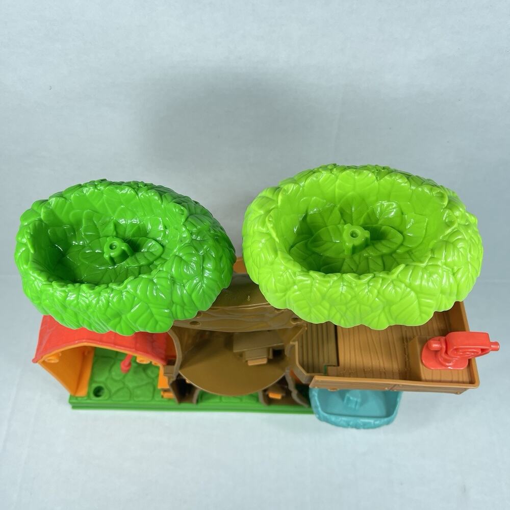 Fisher Price Little People Big Animal Zoo Treehouse Swing Pond Playset Only - Picture 4 of 5